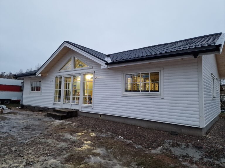 Fasad framsidan Stora partier och speciella lösningar